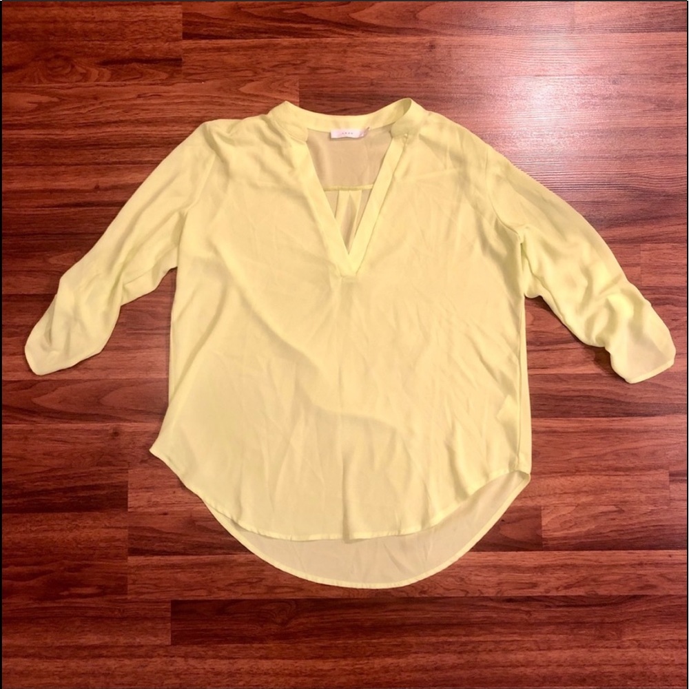 Lush V-Neck Blouse (Size M)